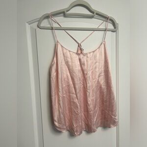 victoria secret satin cami pajama top